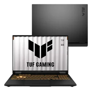 Notebook Gamer ASUS TUF Gaming F16 – Intel Core i7 14650HX, NVIDIA RTX™ 5050, 16GB RAM, 512GB SSD, 16″ LED FHD+ 165Hz IPS, Linux, Mecha Gray – FX608JHR-RV290