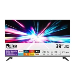 Smart TV Philco 39″ Full HD Roku TV Dolby Audio – P39CRA