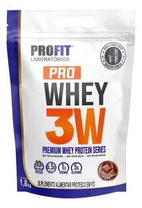 Pro Whey 3w Concentrado 1.8kg Isolado Suplemento Profit Labs