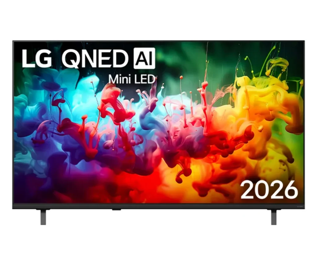 Smart TV LG 4K 55″ QNED Mini LED – Canais grátis, Processador Alpha 7 Ai Gen9, webOS 26 – 55QNED70BSA
