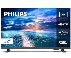 Smart TV Philips 32″ HD Google TV, Comando de Voz, HDR, Titan OS, Wi-Fi, HDMI – 32PHG6910/78