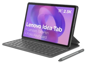 Tablet Lenovo Idea Tab 11″ 2,5K 90Hz, 8GB RAM, 256GB, Octa-Core, Android 15, Wi-Fi, Dolby Atmos, com Capa e Caneta – ZAFR0953BR