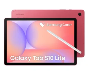 Tablet Samsung Galaxy Tab S10 Lite WiFi, Vermelho, 128GB, 6GB, Tela 10,9″ 90Hz, S Pen e Capa Inclusas 8000mAh – SM-X400NZADZTO