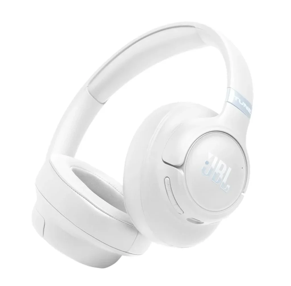 Fone de Ouvido Bluetooth JBL Tune 780NC, Som JBL Pure Bass de Alta Resolução, Som espacial, ​​​Cancelamento de Ruído Adaptativo com Smart Ambient,​​​​ Chamadas Perfeitas com 2 Microfones e Tecnologia Beamforming, Branco - JBLT780NCWHTBR