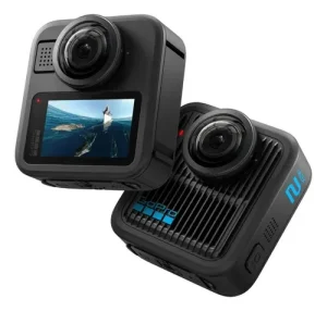 Câmera de Ação GoPro MAX2 8K – Câmera de ação 360 à prova d’água + tela sensível ao toque, vídeo em 8K esférica, fotos de 29 MP 360, lentes fáceis de substituir, estabilização HyperSmooth, 6 microfones