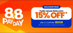 Cupom KaBuM! 15% OFF em Produtos Selecionados