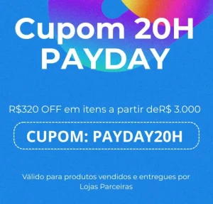 Cupom Magalu R$ 320 OFF em produtos a partir de R$ 3.000