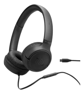 Fone De Ouvido JBL Tune 530C Com Fio USB-C – Preto – JBLT530CBLK