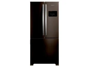 Geladeira Frost Free French Door 3 Portas Brastemp 559L Inverter Black Inox 110V – BRO85ME