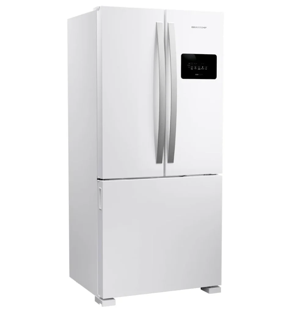 Geladeira Frost Free Brastemp French Door 3 Portas 559L Xpert Inverter A+++ Branca - BRO85MB