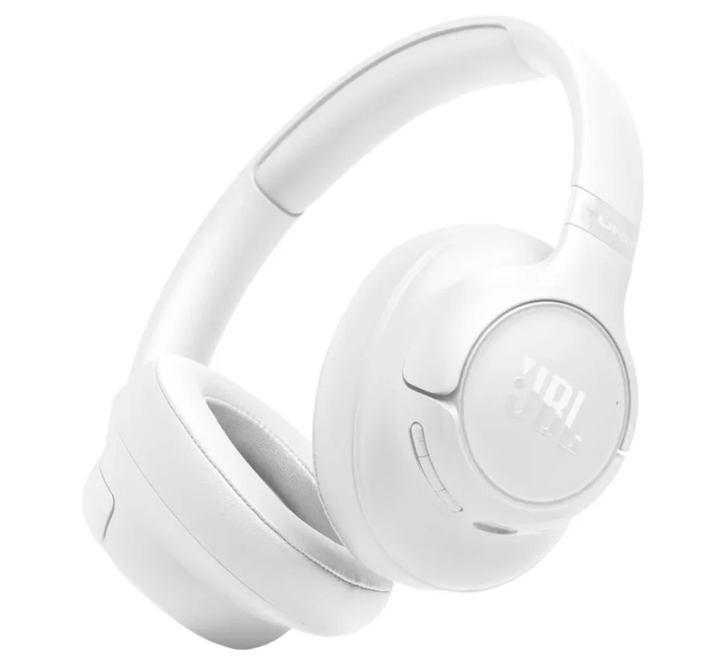Headphone JBL Tune 730BT, Bluetooth, Over-ear, JBL Pure Bass, Bateria de 76h, Branco - JBLT730BTWHTBR