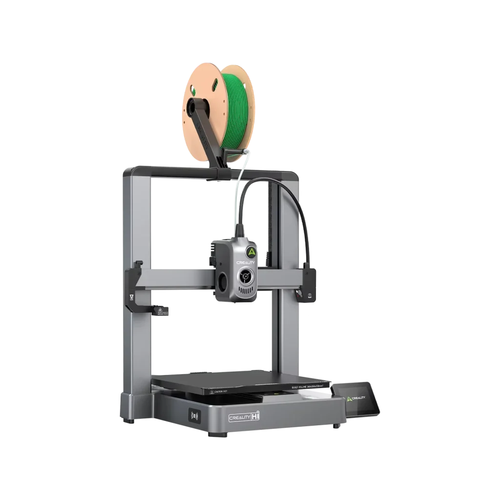 Impressora 3D Creality Hi Combo Multicor, Impressão em Alta Velocidade de 500mm/s, Nivelamento Automático, Grande Volume de Impressão 260x260x300mm