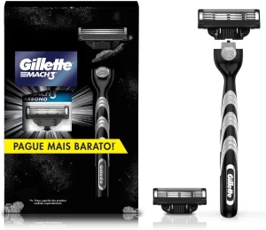 Kit Mach3 Carbono 1 Cabo + 2 Refis Preço Especial
