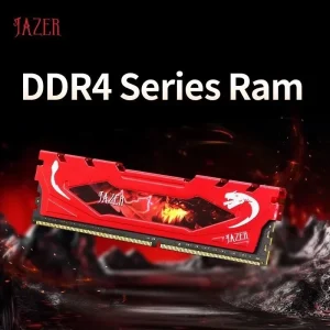 Memória RAM JAZER DDR4 8GB 3200MHz CL18 DIMM para Computador Desktop