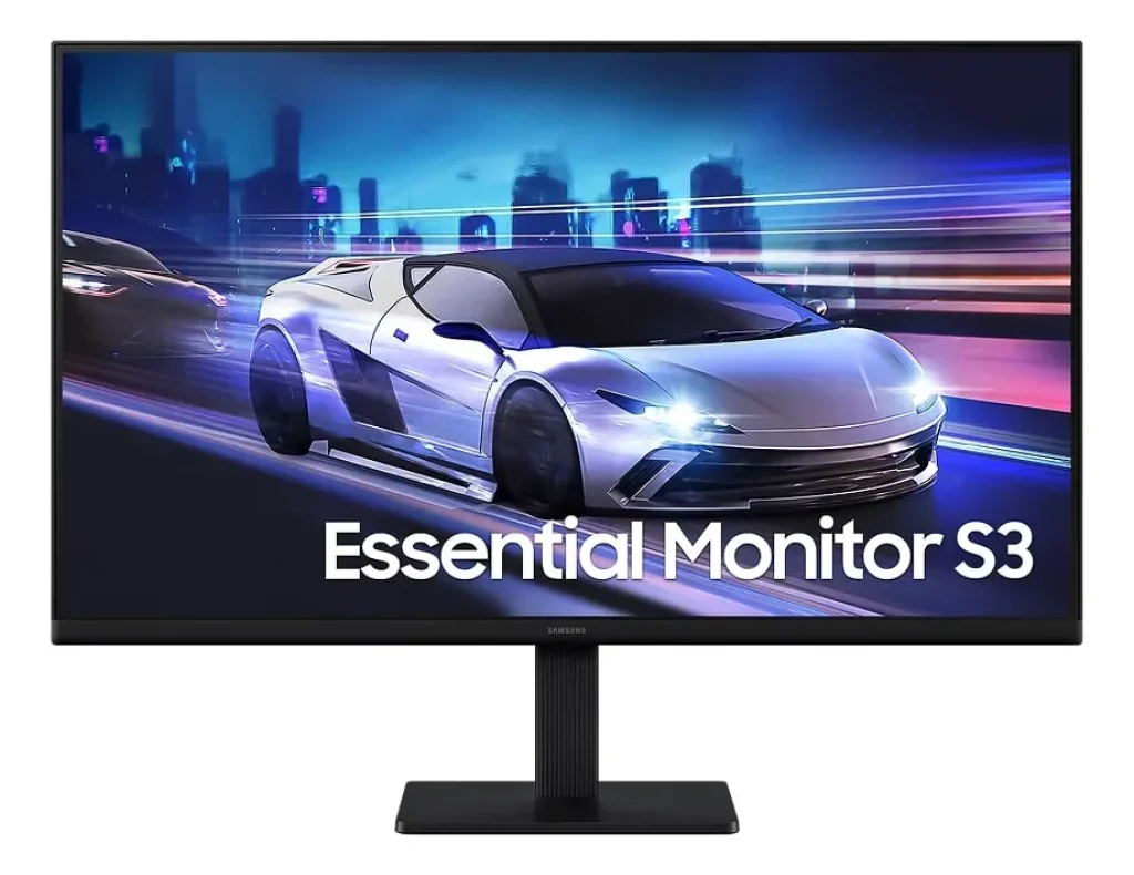 Monitor Gamer Samsung S3 - 27" FHD, 120 Hz, IPS, HDMI, Preto, - LS27F320GALMZD