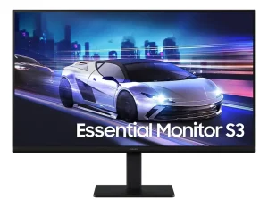 Monitor Gamer Samsung S3 – 27″ FHD, 120 Hz, IPS, HDMI, Preto, – LS27F320GALMZD
