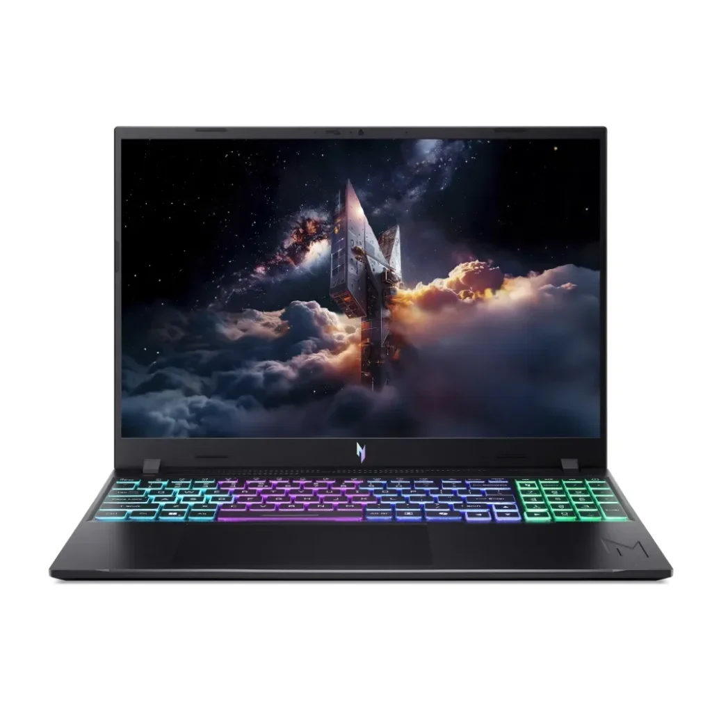 Notebook Gamer Acer Nitro V16 - Intel® Core™ 5 210H, RTX 5050 8GB, 8GB RAM 5200MHz, 512GB SSD, 16" WUXGA IPS 165Hz, W11H - ANV16-I31-59MF