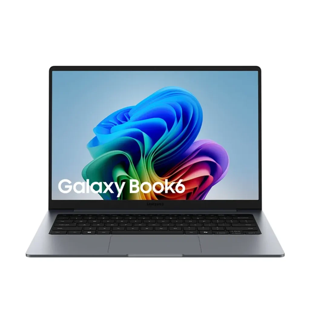 Notebook Ultrafino Samsung Galaxy Book6, 14", IPS WUXGA 350 nits, Intel Core Ultra 7 355, 32GB RAM, 1TB SSD, Galaxy AI, Windows 11 Home, 1.43 kg - NP740VJG-LG1BR