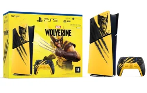 PlayStation 5 Edição Digital – Marvel’s Wolverine – 825 GB – Pacote de Edição Limitada Amarelo