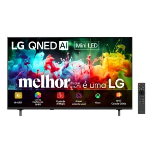 Smart TV LG 4K 65″ QNED Mini LED QNED70 – Canais grátis, Gaming Hub, HDR10 / HLG, Processador Alpha 7 Ai Gen9, webOS 26 – 65QNED70BSA