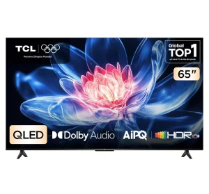 Smart TV TCL Advanced 65″ 4K QLED T6C – Canais grátis, Processador AiPQ, Tela HVA HDR 10+ HLG, Google TV, Dolby Vision & Atmos – 65T6C
