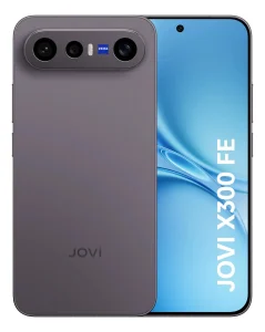 Smartphone JOVI X300 FE 5G Câmera ZEISS 50MP 256GB de Memória 12GB RAM Bateria 6500mAh Processador Snapdragon 8 Gen 5 e Carregador 90W – Preto Ônix
