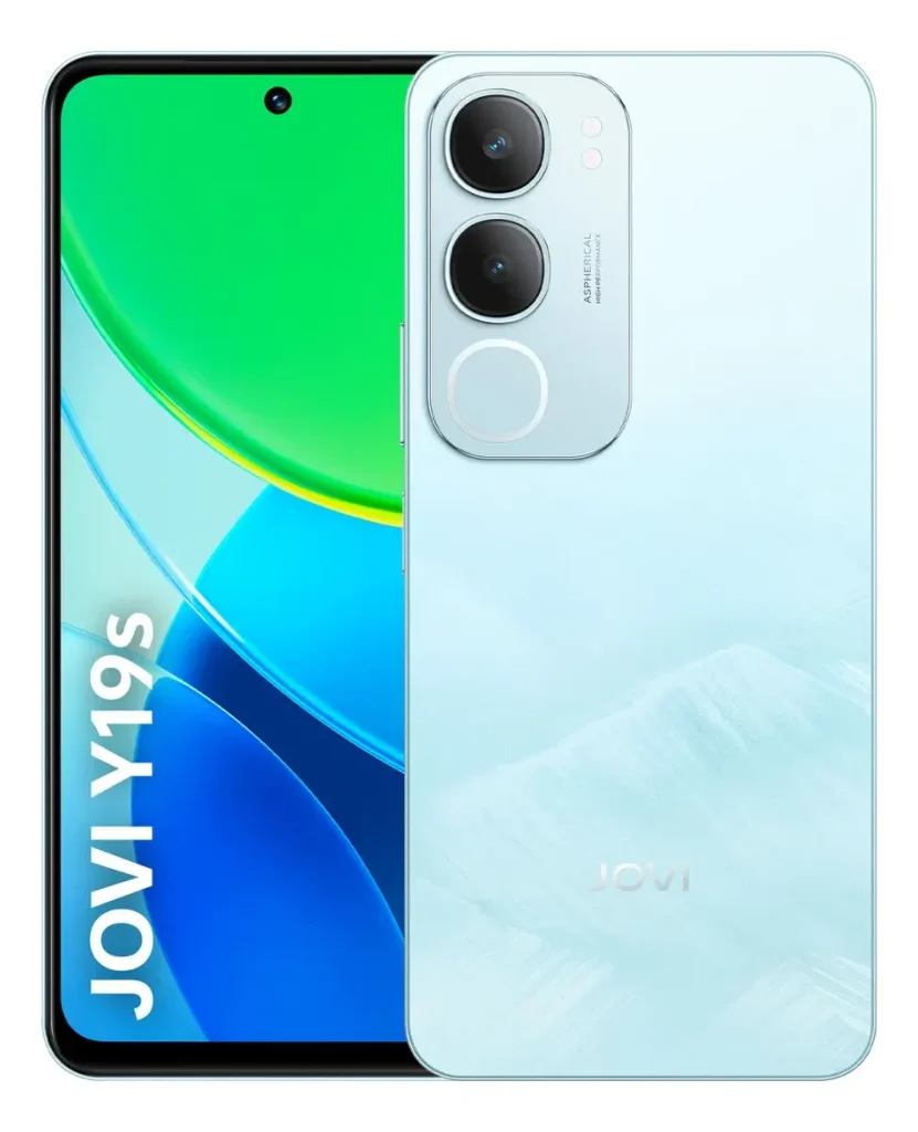 Smartphone JOVI Y19s 256GB 4G/LTE, 4+4GB RAM Turbo, Câmera 50MP, Bateria 5500mAh, Carregamento 15W, Tela 90Hz
