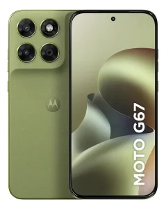 Smartphone Motorola Moto G67 5G – 256GB 12GB (4GB RAM + 8GB RAM Boost), Câmera 50MP Sony, Tela 6,8″ 1.5K Extreme AMOLED 120Hz, Ultrarresistente, 5200mAh 33W – XT2621-1