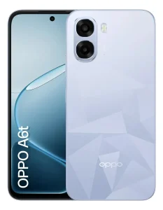 Smartphone OPPO A6t 4G/LTE 128GB 12GB RAM (4GB + 8GB RAM Virtual) Snapdragon 685 6,75″ HD+ 120Hz Bateria Gigante 6500 mAh Câmera AI – CPH2847B
