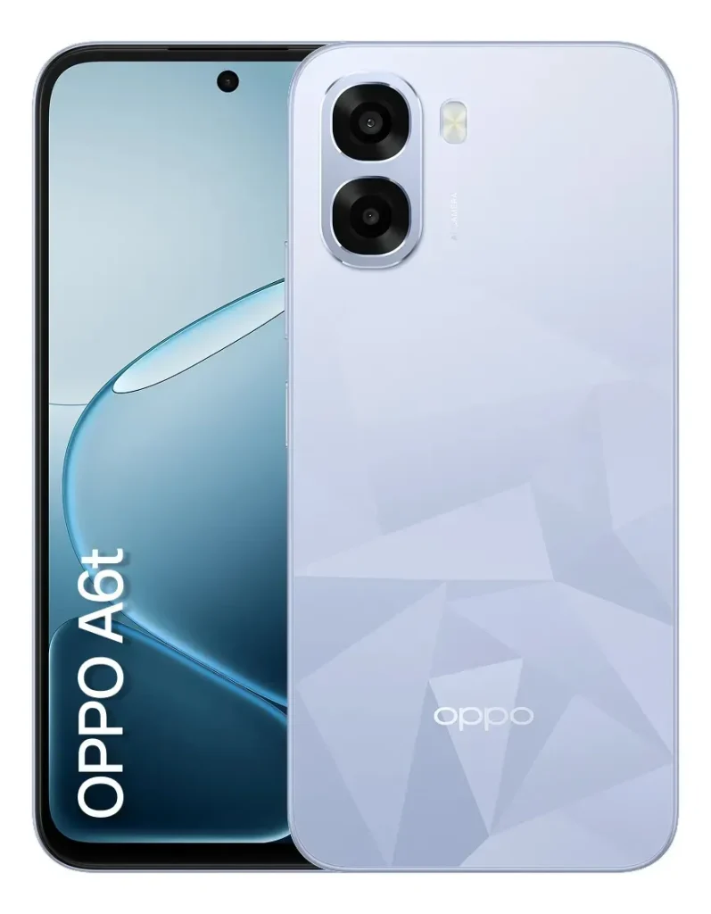 Smartphone OPPO A6t 4G/LTE 128GB 12GB RAM (4GB + 8GB RAM Virtual) Snapdragon 685 6,75" HD+ 120Hz Bateria Gigante 6500 mAh Câmera AI - CPH2847B
