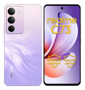 Smartphone Realme C73 4G NFC – 256GB 8GB RAM Dual Sim 50 MP 6.67″ HD+ 120Hz 6000mAh 45W