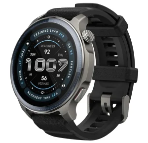 Smartwatch Amazfit Balance 2 47mm AMOLED Display de Vidro Safira, Mapas Offline, GPS Dual Band, 21 Dias de Autonomia, 170+ Modos (Balance 2 Black)
