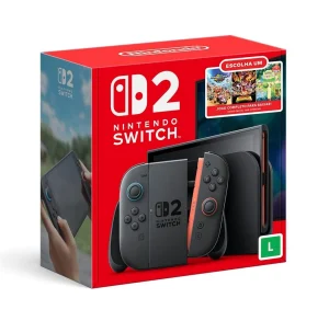 Bundle Nintendo Switch 2: Escolha Seu Jogo – Modelo Nacional de Tomada
