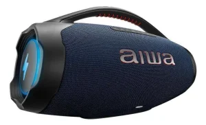 Caixa de Som Boombox Plus AIWA BBS-01-LBL 200W BT 30H IP66 USB RGB