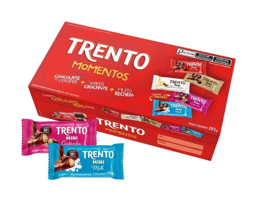 Caixa Trento Momentos Sortidos 168g