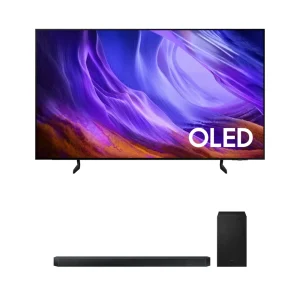 Combo Samsung Vision AI TV 65″ OLED 4K 120Hz S85H (2026) 65S85H + Soundbar Samsung 360W RMS e 3.1.2 Canais Q600H- F-QN65S85Q600H