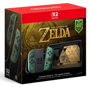 Console Nintendo Switch 2 – The Legend of Zelda Edição Especial de 40 Anos