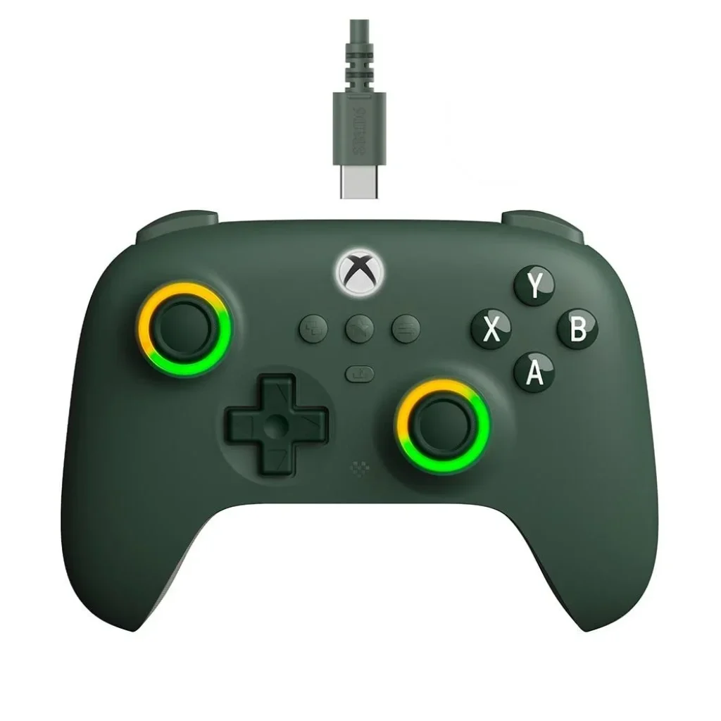 Controle Com Fio 8BitDo para Xbox Ultimate C, Verde Escuro – 82CF03D