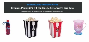 Cupom Amazon 30% OFF em itens de Personagens para Casa