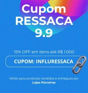 Cupom Magalu 15% OFF em compras até R$1000