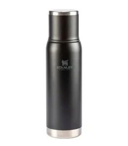 Garrafa Térmica Stanley Adventure 2.0 1L com Tampa Antivazamento Matte Black