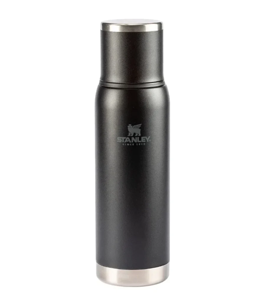 Garrafa Térmica Stanley Adventure 2.0 1L com Tampa Antivazamento Matte Black