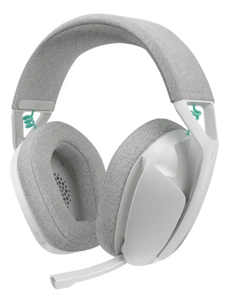 Headset Gamer Sem Fio Logitech G321 LIGHTSPEED/Bluetooth, bateria durável, Compatível com PC/PS4/PS5/Nintendo Switch/Smartphone - Branco