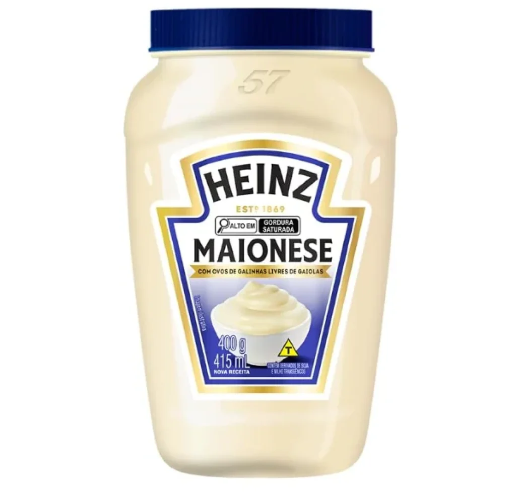Heinz Maionese Tradicional Pote 400G