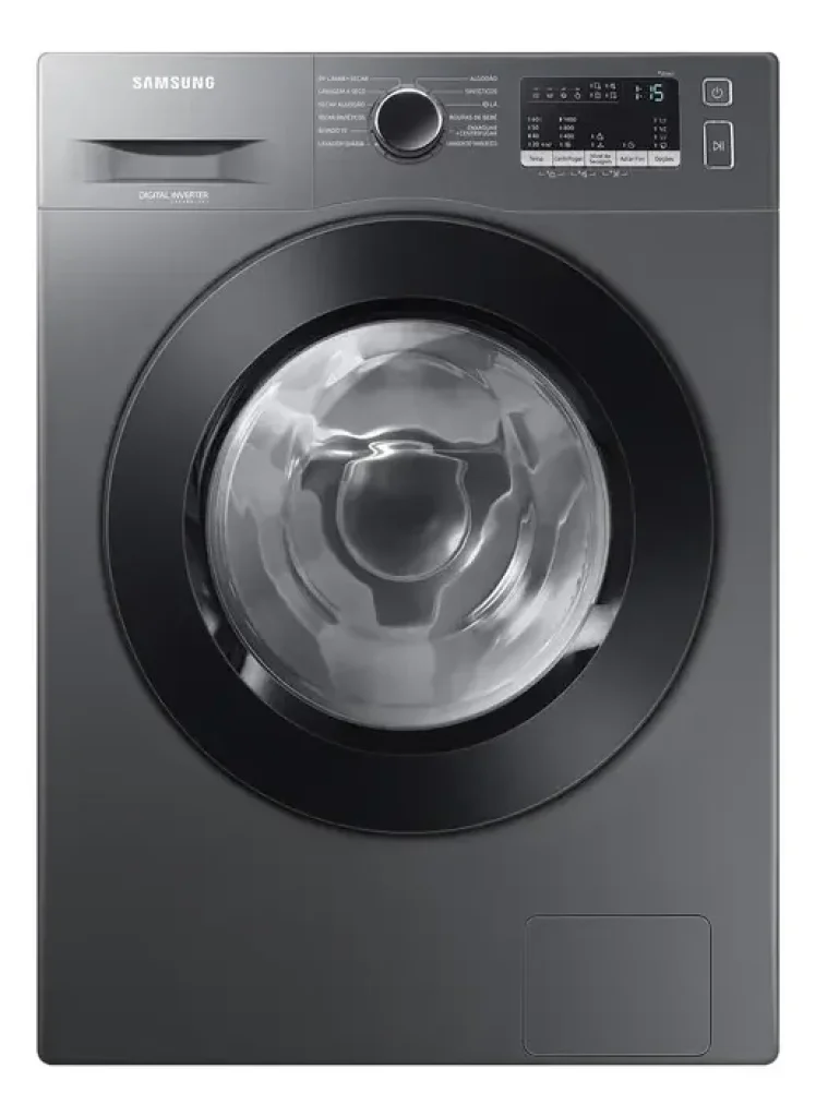 Lava e Seca Samsung Wd11m Com Digital Inverter Inox Look 11kg - WD11M4473PXFAZ