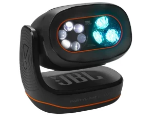 Luz para Festa Portátil JBL PartyLight Beam, Sincroniza com PartyBox, App JBL, Personalizável – JBLPLBEAMBR