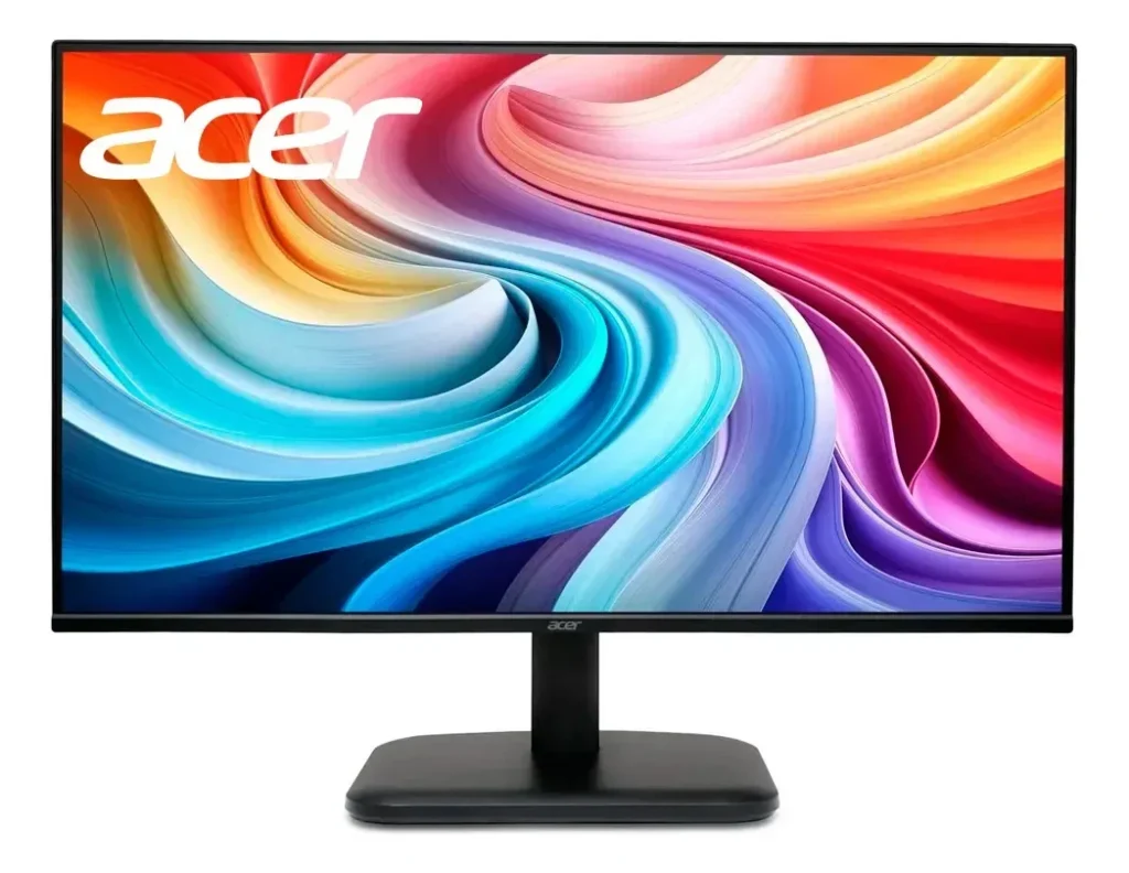 Monitor Acer 23.8” LED IPS FHD 120 Hz sRGB 99% 1ms VRB AMD FreeSync ZeroFrame Anti Reflexo Preto - EK241Y GBI