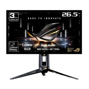 Monitor Gamer ASUS ROG Swift OLED PG27AQWP-G Edition 20, 27″, QHD, 540Hz, 0.02ms – ROG-SWIFT-OLED-PG27AQWP-G-EDITION-20