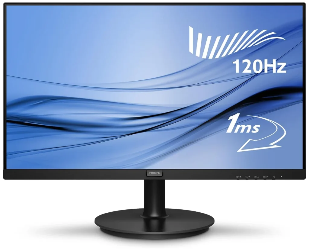 Monitor Philips 22", 120Hz, 1ms MPRT, Gaming VA, Slim, Adaptive-Sync, Flicker-Free, VESA, Filtro de Luz Azul, Tela Antireflexo - 221V8LB3