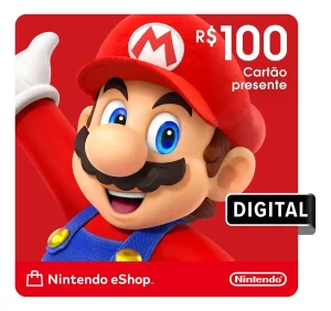 Nintendo Gift Card eShop R$ 100 (Digital)